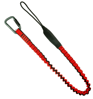 picture of Gripps Bungee Tether Dual-Action Carabiner - 7kg - [GPS-H10021]