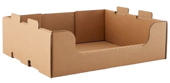 Picture of BiGDUG Cardboard Stacking Pick Bin - 175h x 600w x 500d mm - Pack of 10 - [BDU-CSPB16510]