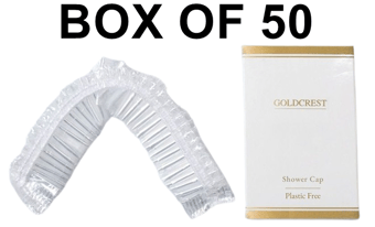 picture of Goldcrest Shower Cap Boxed - Box of 50 - [MCS-GCSCB] - (LP)
