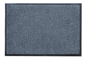 picture of Dirt-Buster Washable Carpet Entrance Mat - Black Steel/Black - 1150 x 1750 - [WWM-40100-11517512-BKSTBK] - (LP)