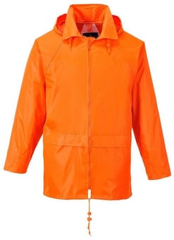 Picture of Portwest - S440 Classic Orange Rain Jacket - PW-S440ORR