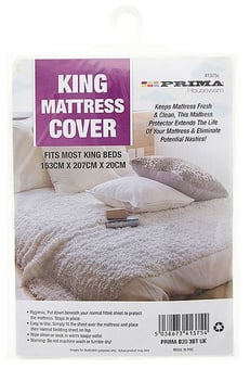 picture of Prima King Mattress Cover - 153 x 207 x 20cm - [PD-41375C]