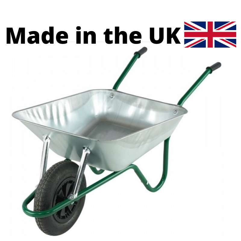 Walsall 85l deals galvanised builders wheelbarrow