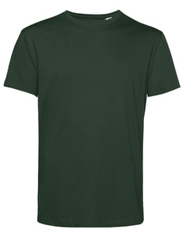 picture of B&C Men's Organic Eco-Friendly Tshirt E150 Tee - Forest Green - BT-TU01B-FGRN