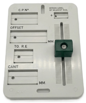 picture of Datum Plate c/w Green Slide Block - [RW-TRS-DP-GB] - (LP)