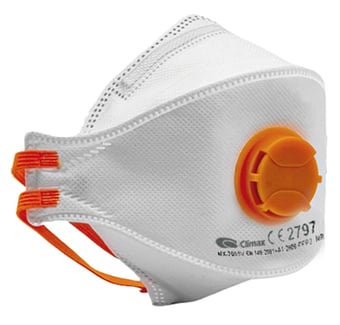 picture of Climax 1830-V FFP3 NR Mask with Valve - Single - [CL-2353183300000] - (LP)