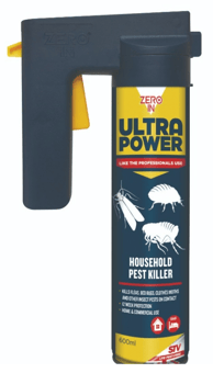 picture of Zero In Ultra Power Household Pest Killer 600ml Aerosol - [BC-ZER558]