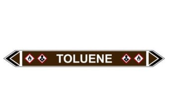 Picture of Flow Marker - Toluene - Brown - Pack of 5 - [CI-13486]