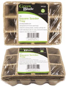 picture of Green Blade 36 Square Seeder Tray - [BB-PP120]