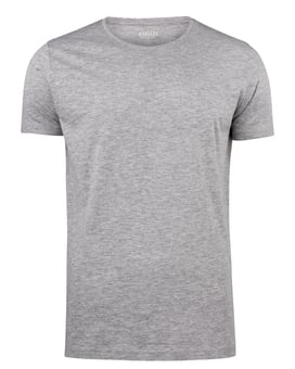picture of James Harvest Twoville Crew Neck T-Shirt - Grey Melange - BT-HAR2114005-H120