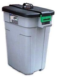 Picture of Addis Supertough Dustbin Polypropylene with Easy-Grip Handle - 90 Litre Capacity - [DD-510757] - (HP)