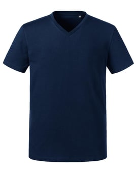 Picture of Russell - Men's V-Neck Tee- French Navy Blue - BT-R103M-FNVY