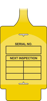 picture of AssetTag Flex – Inspection 2 - Yellow - Pack of 10 - [CI-TGF0210Y]