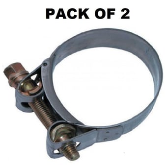 picture of PACK OF 2 - Heavy Duty Hose Clamp - 34mm-37mm - [HP-MS1909]