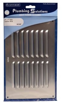 Picture of Louvre Vent - Aluminum - 229 x 152mm - CTRN-CI-VE35P