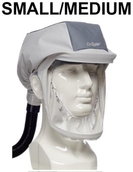 picture of Drager - X-plore 8000 Premium Short Hood - Small/Medium - [BL-R59840]