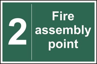 picture of Spectrum Fire assembly point 2 – SAV 300 x 200mm - SCXO-CI-12054