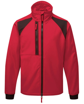 picture of Portwest CD870 - WX2 Eco Softshell Jacket 2L Deep Red - PW-CD870DRR