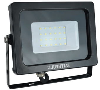 picture of Faithfull SMD LED Wall Mounted Floodlight 20W - 1600 Lumen - [TB-FPPSLWM20]