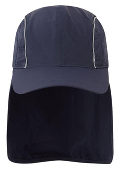 picture of Portwest HA22 Breathable Sun Shield Cap - Navy - [PW-HA22NAR]