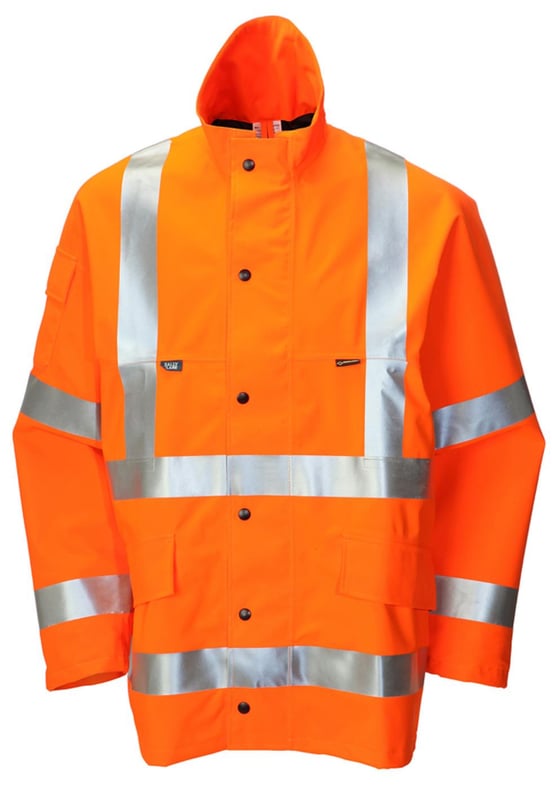 GORE-TEX Foul Weather Orange  Jacket Breathable - BE-GTHV152OR - (DISC-R)
