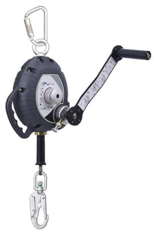 Picture of Kratos Kalypso Retractable Fall Arrester With Integrated Rescue Winch 10m - ATEX Approved - [KR-FA2040110]