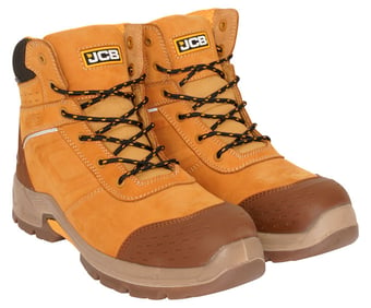 picture of JCB Workwear Fastrac Boots S7S HRO FO SC CI SR - Honey - BE-FASTRAC4050