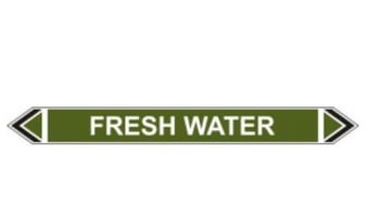 Picture of Flow Marker - Fresh Water - Green - Pack of 5 - [CI-13425]