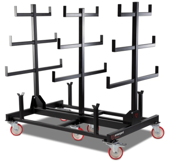 picture of ArmorGard - Mobile Pipe Rack - 2 Tonne Capacity - 1000mm x 1500mm x 1560mm - [AG-PR2] - (SB)