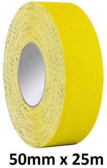 picture of PROline Tape VINYL for Forklift Traffic - 50mm x 25m - Yellow - [MV-261.24.239]