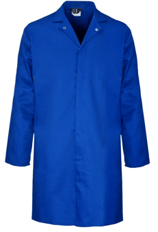 picture of Supertouch Polycotton Food Coat - Royal Blue - ST-571B1