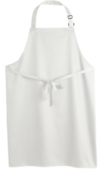 picture of Dennys Bib Apron - White - BT-DP200-WH