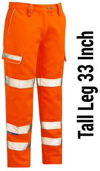 picture of Pulsar Rail Spec Combat Orange Trouser - Tall Leg 33" - PR-PR336-TL