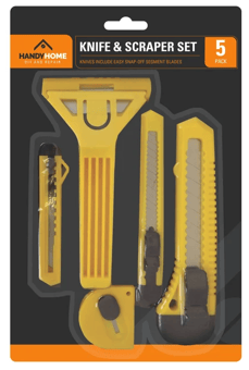 picture of Handy Home Knife & Scraper Set - 5 Pack - [OTL-316796]