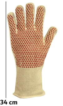 picture of Polyco - Double Layered 34cm Heat Resistant Hot Glove - BM-9011