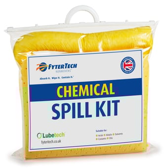 picture of FyterTech 30L Chemical Spill Kit - Clip Closed Bag - [DA-07-1030]