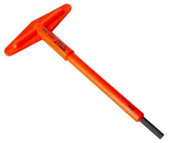 picture of ITL 1,000v Insulated Light T Handle Hex Driver - 5mm - [IT-02632]