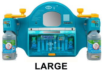 picture of Astroplast Twist N Open Eye Wash Station Complete - Large - [WC-2401023]