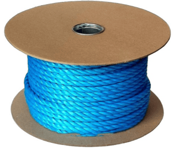 picture of 8mm x 110m Blue Polypropylene Rope Reel - CTRN-CI-PR009