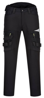 picture of Portwest - DX4 Service Trouser - Kingsmill Polyester - 270g - Black - PW-DX443BKR