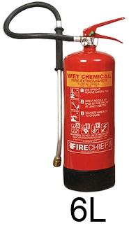 picture of Firechief 6L Wet Chemical Extinguisher - [HS-FXWC6] - (LP)