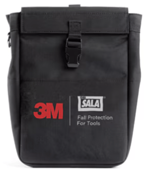 picture of 3M DBI-SALA Fall Protection for Tools - Tool Pouch with D-ring - Black - [3M-1500124]