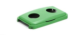 picture of Durable - DURABIN 60 Hinged Lid with Holes For DURABIN 60 Litre - Green - [DL-1800501020]