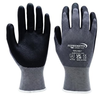 picture of Supreme TTF Nitrile Foam Coated Palm Gloves - Pair - HT-103FLX-BG
