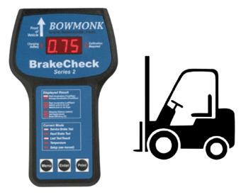 Picture of Bowmonk BrakeCheck FLT Forklift Truck - BOW801L - [PSO-EBM801L]