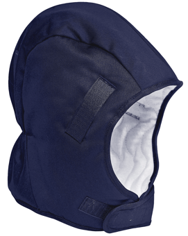 picture of Portwest- PA58 - Helmet Winter Liner - Navy Blue - [PW-PA58NAR]