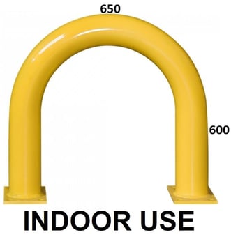 picture of BLACK BULL Protection Guard XL - Indoor Use - 600 x 650mm - Yellow - [MV-195.23.294] - (LP)