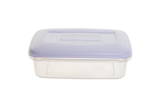 picture of Whitefurze 0.8L Rectangular Food Storage Box - White - [WHF-F0410]