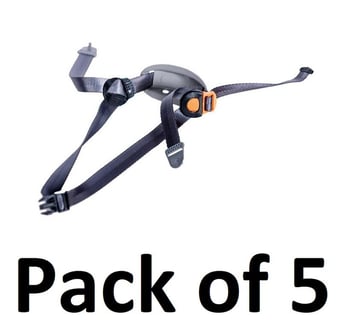 picture of PA49 - Chin Strap 4 Height Endurance Black - Pack of 5 - [PW-PA49BKR]