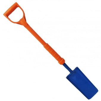 picture of Insulated Treaded Clay Grafting Shovel - 6" Wide By 12" Long - [XS-INS009] - (HP)